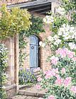Barbara Felisky Roses By The Dooryard painting